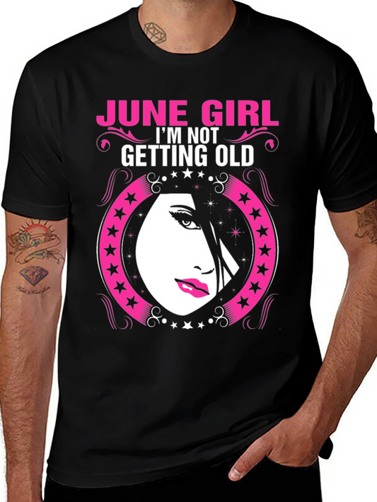 Camiseta Negra June Girl