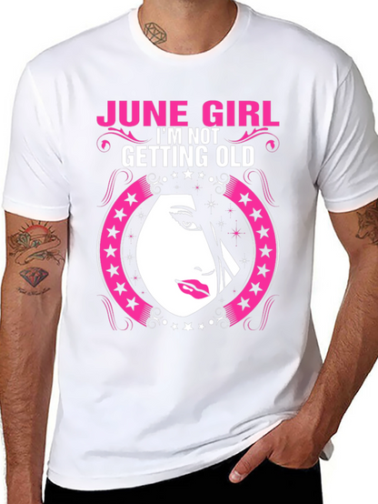Camiseta Negra June Girl