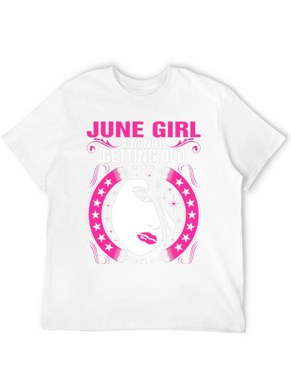 Camiseta Negra June Girl