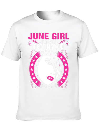 Camiseta Negra June Girl