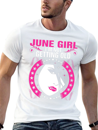 Camiseta Negra June Girl