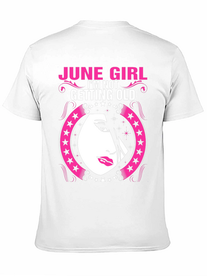 Camiseta Negra June Girl