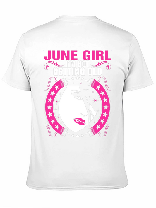 Camiseta Negra June Girl