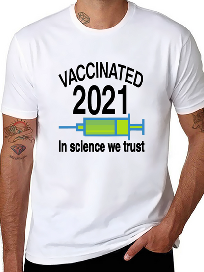 Camiseta Vacunado 2021 - Confía en la Ciencia