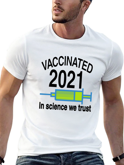 Camiseta Vacunado 2021 - Confía en la Ciencia