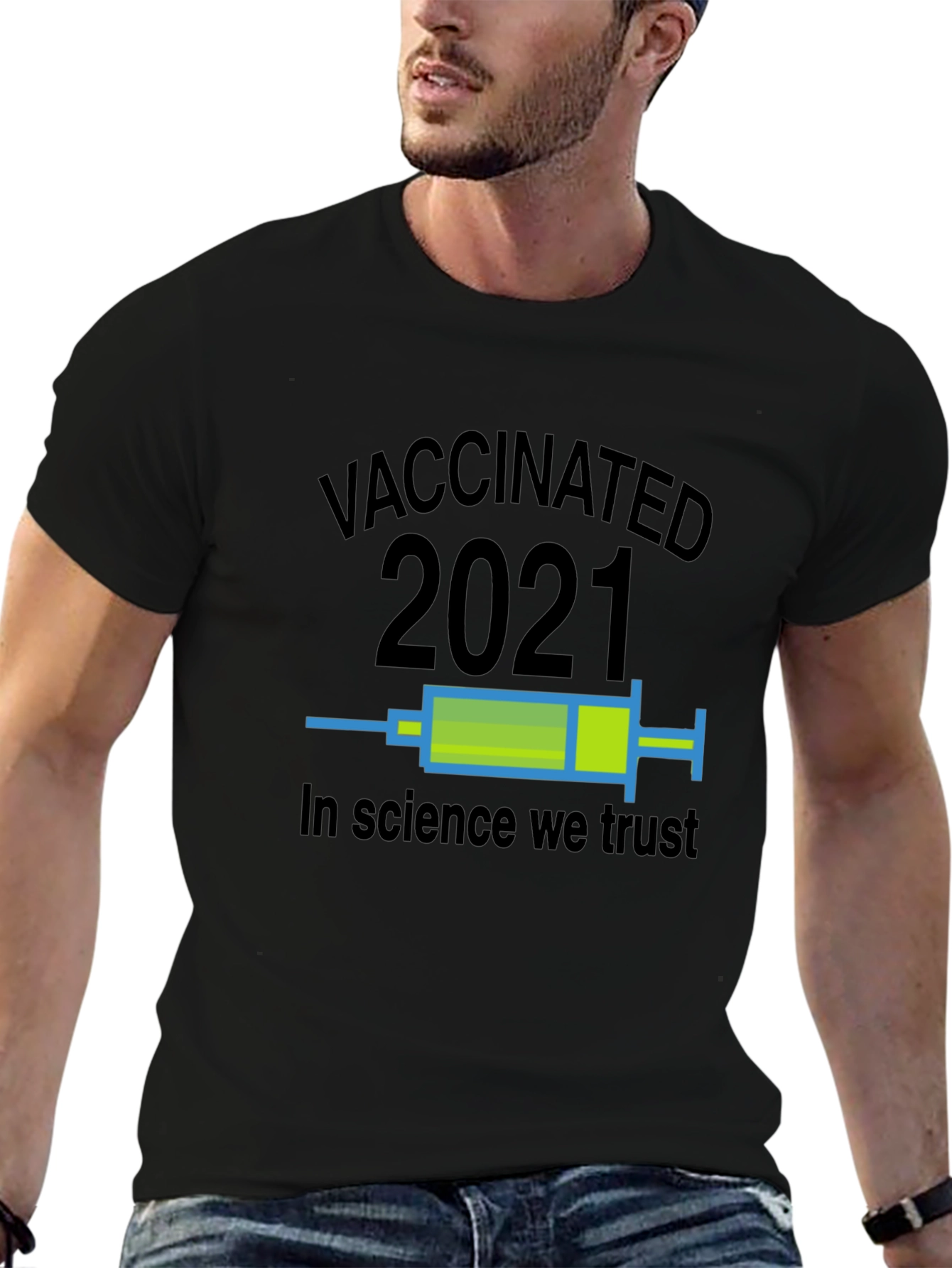 Camiseta Vacunado 2021 - Confía en la Ciencia