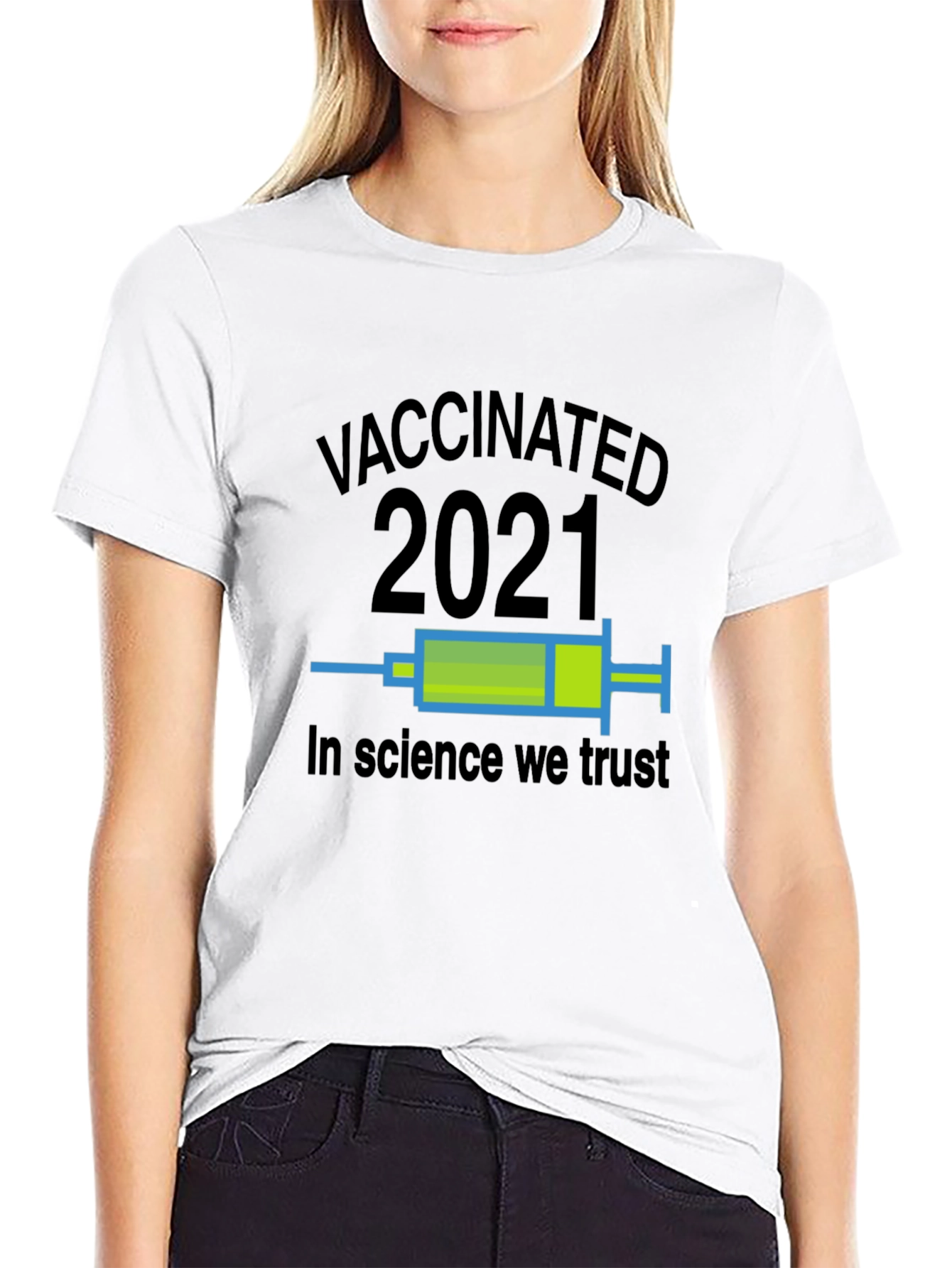 Camiseta Vacunado 2021 - Confía en la Ciencia