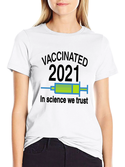 Camiseta Vacunado 2021 - Confía en la Ciencia