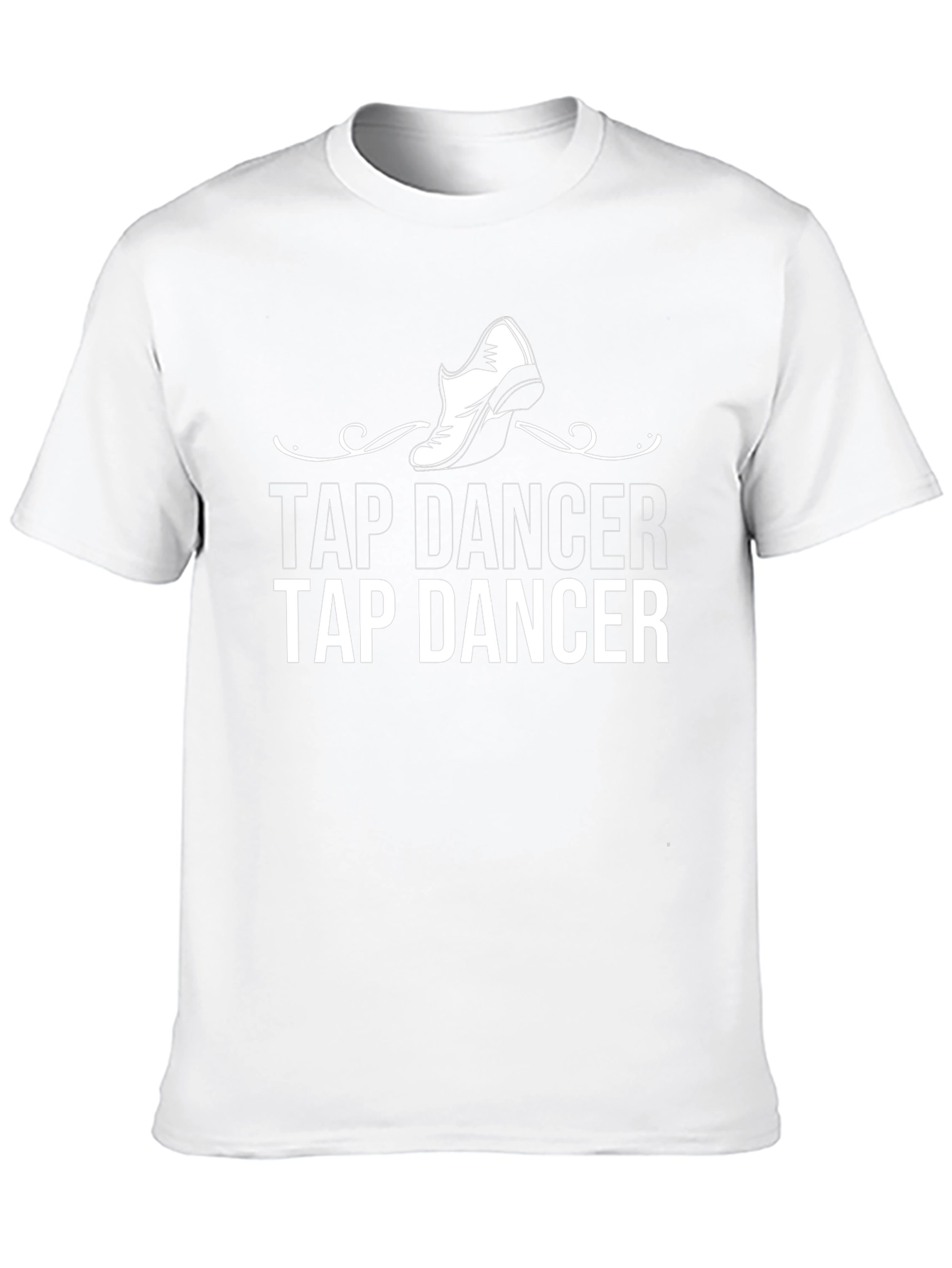 Camiseta Negra Tap Dancer Diseño Único