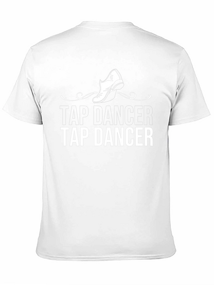 Camiseta Negra Tap Dancer Diseño Único