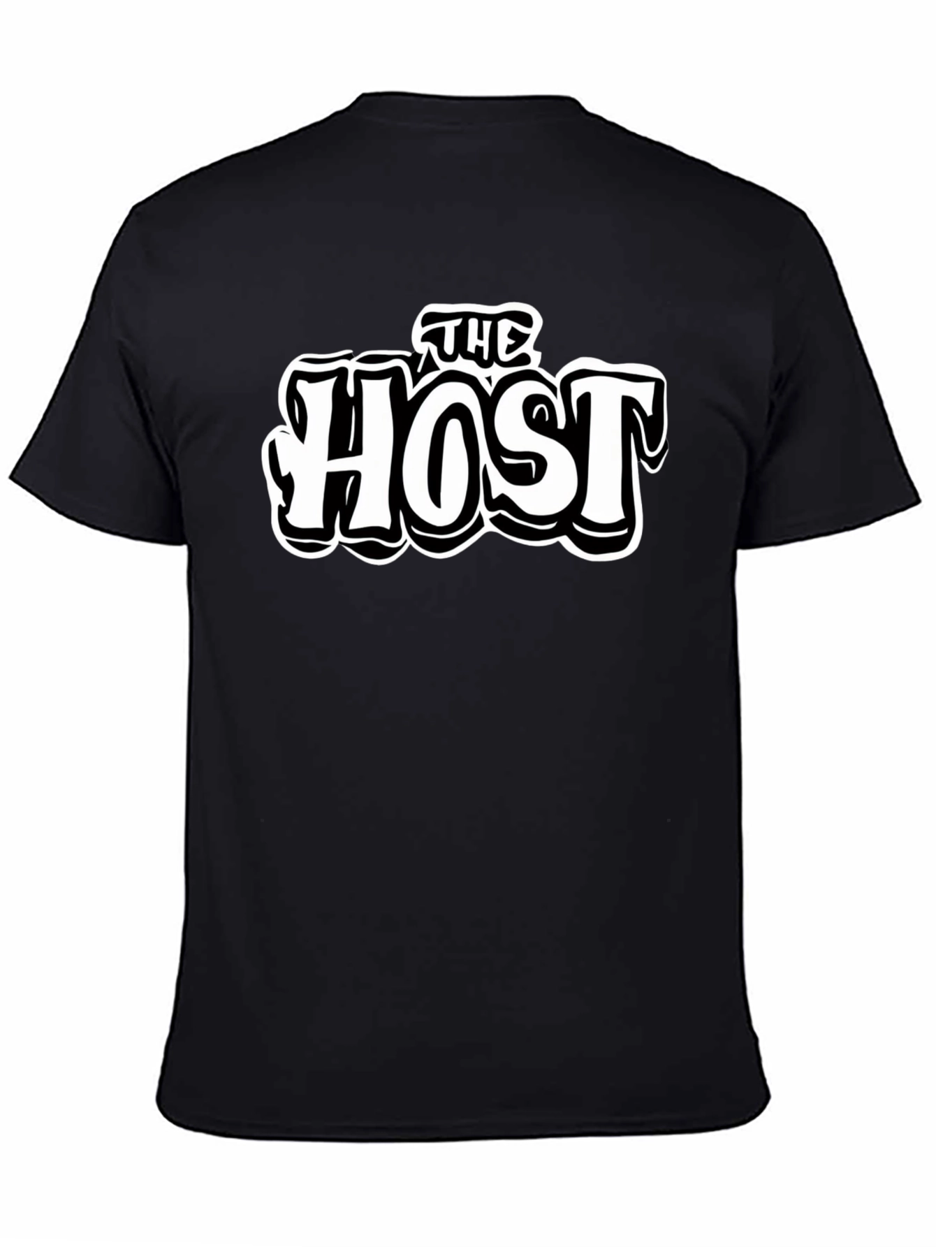 Camiseta Negra The Host Estilo Urbano