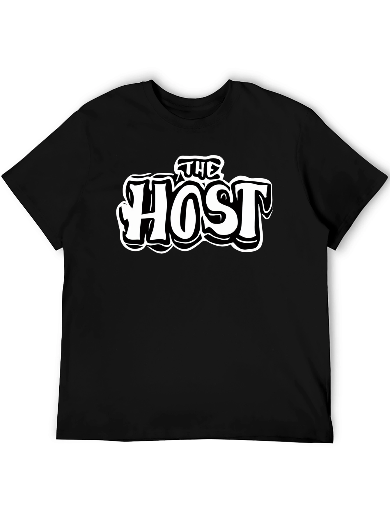 Camiseta Negra The Host Estilo Urbano