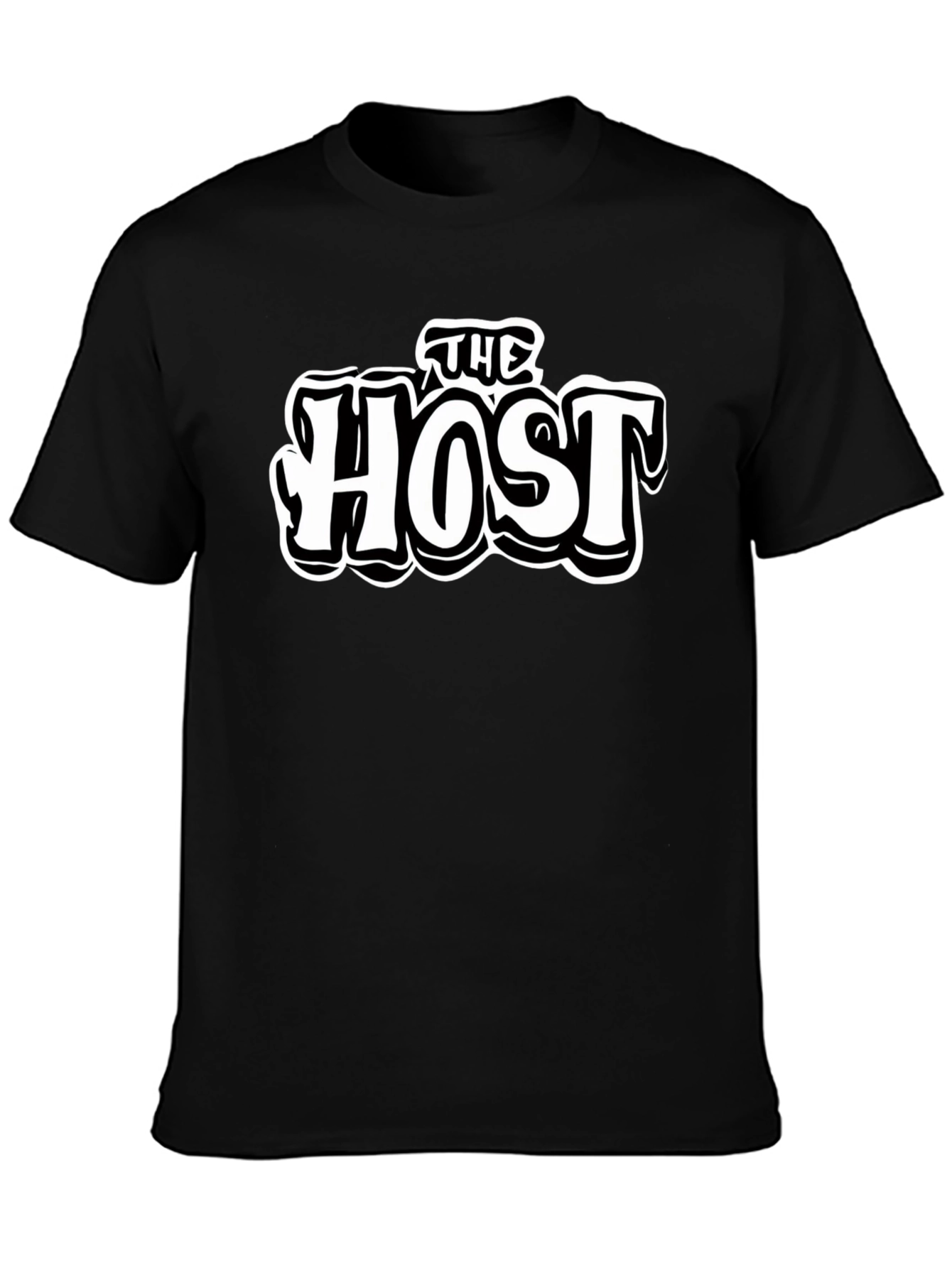 Camiseta Negra The Host Estilo Urbano