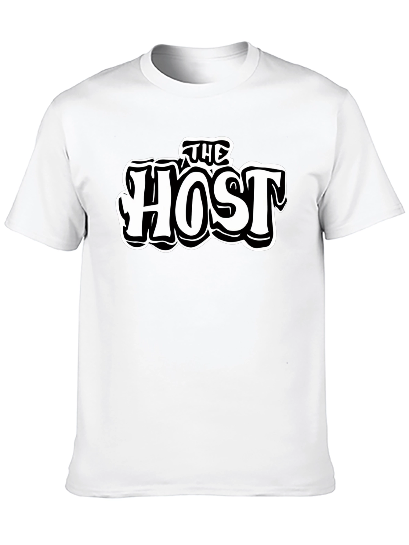 Camiseta Negra The Host Estilo Urbano