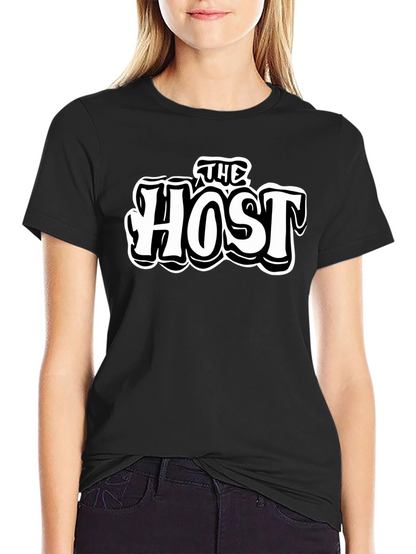 Camiseta Negra The Host Estilo Urbano