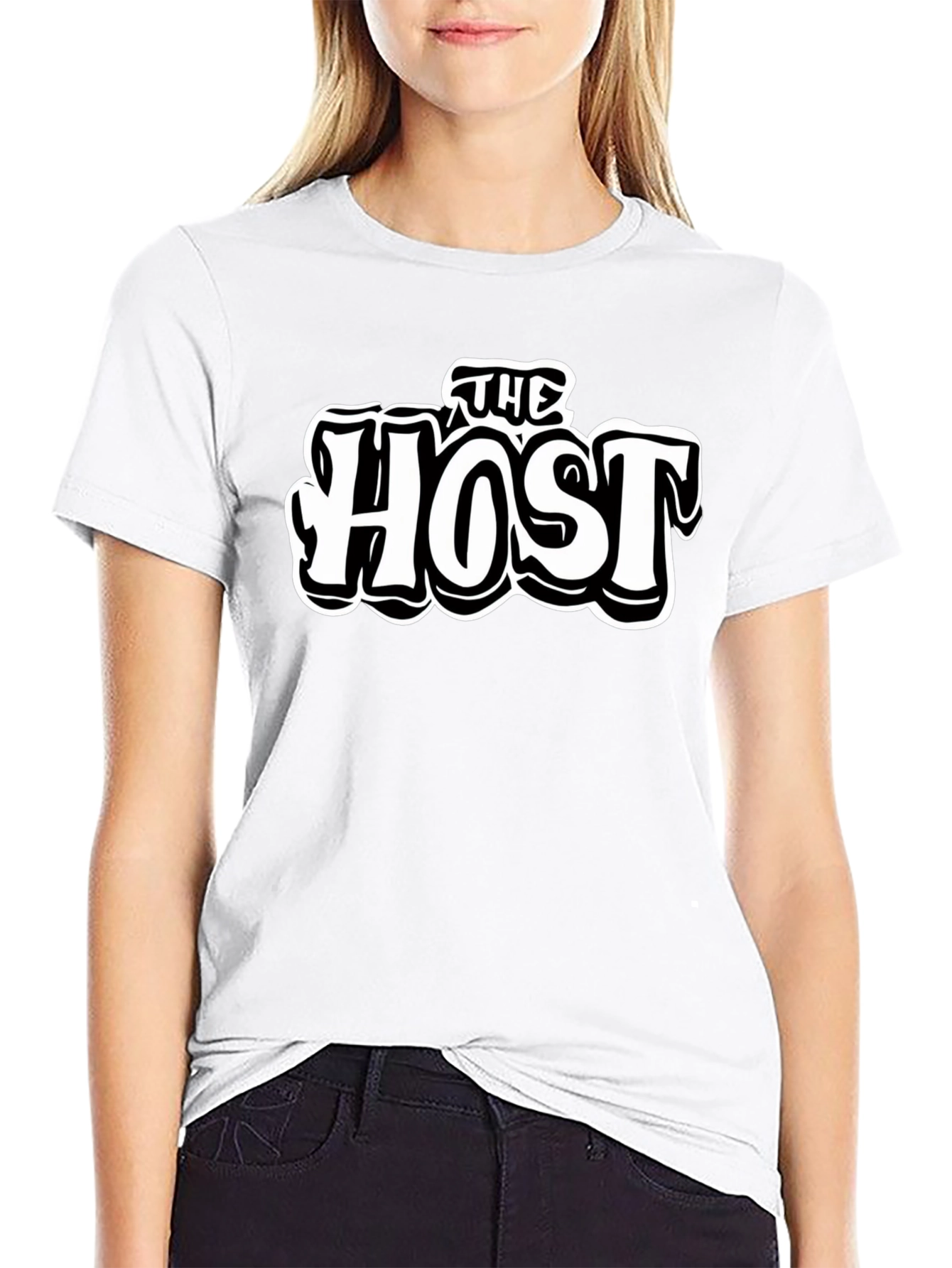 Camiseta Negra The Host Estilo Urbano