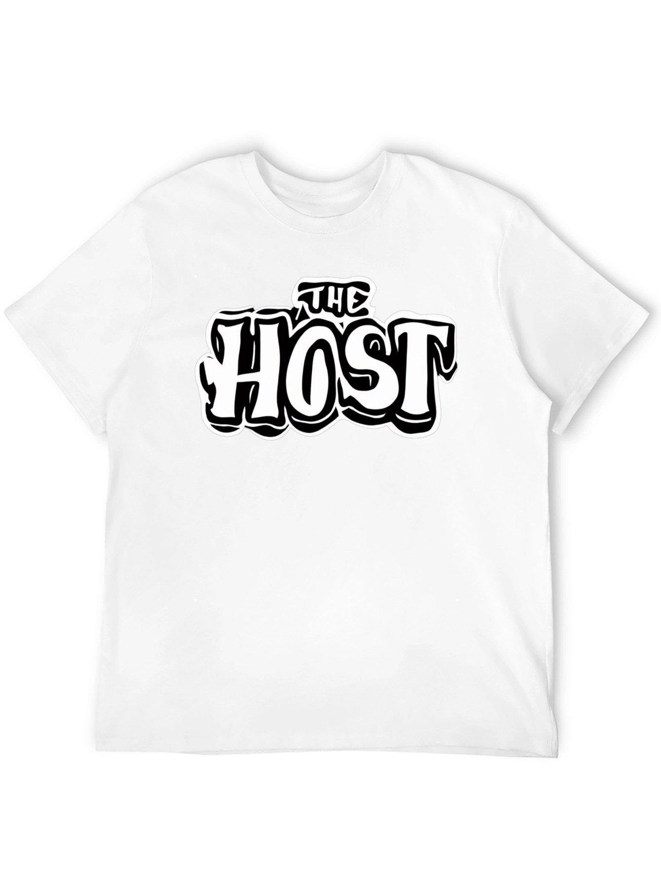 Camiseta Negra The Host Estilo Urbano