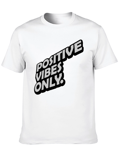 Camiseta Negra - Positive Vibes Only