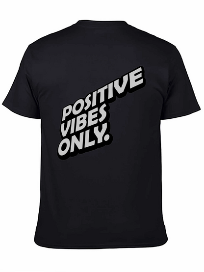 Camiseta Negra - Positive Vibes Only