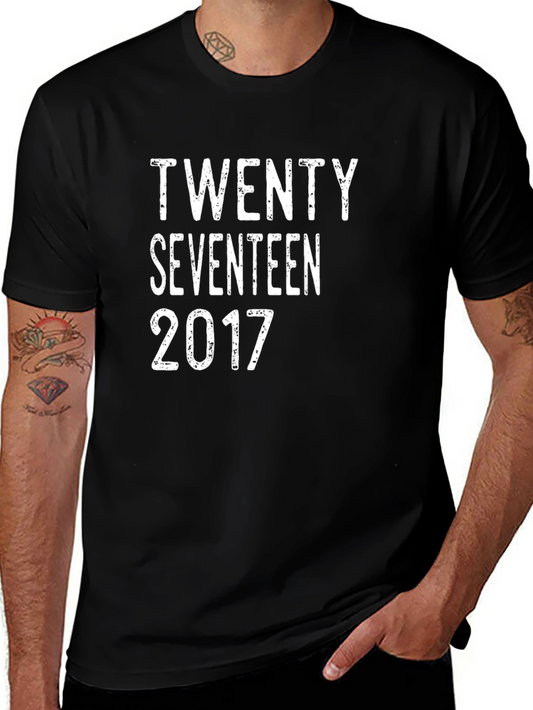 Camiseta Negra Twenty Seventeen 2017