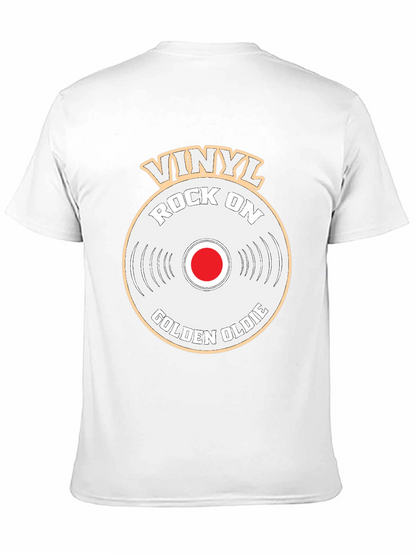 Camiseta Vinilo Rock On Golden Oldie