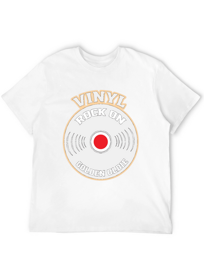 Camiseta Vinilo Rock On Golden Oldie