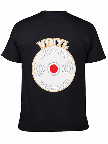 Camiseta Vinilo Rock On Golden Oldie