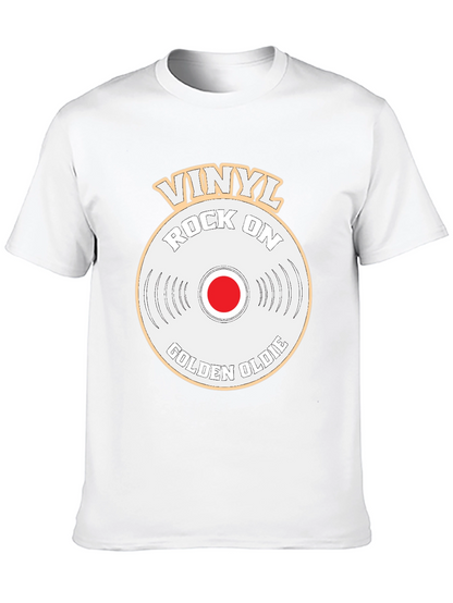 Camiseta Vinilo Rock On Golden Oldie