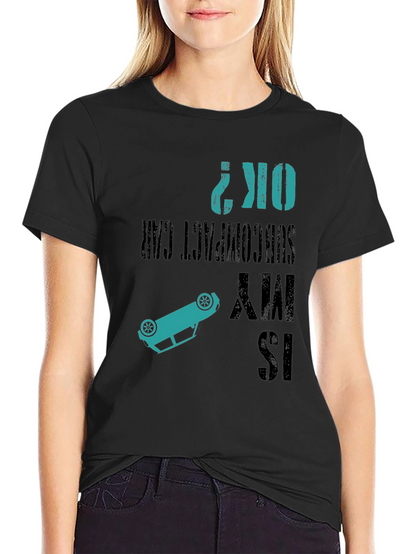 Camiseta Negra: ¿Está bien mi coche compacto?