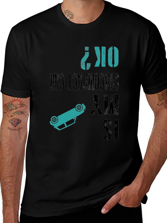 Camiseta Negra: ¿Está bien mi coche compacto?