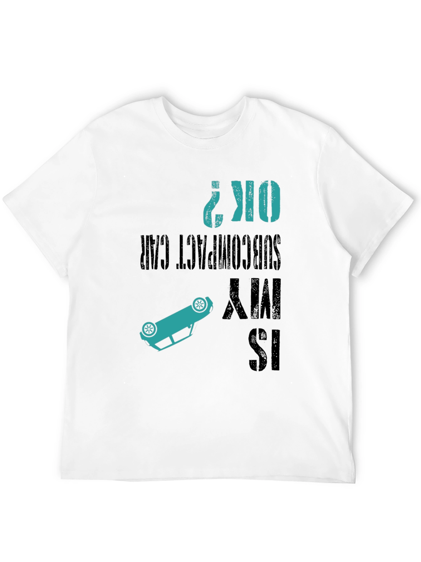 Camiseta Negra: ¿Está bien mi coche compacto?