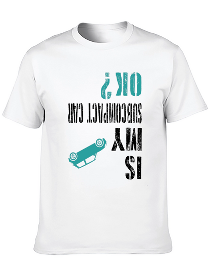Camiseta Negra: ¿Está bien mi coche compacto?