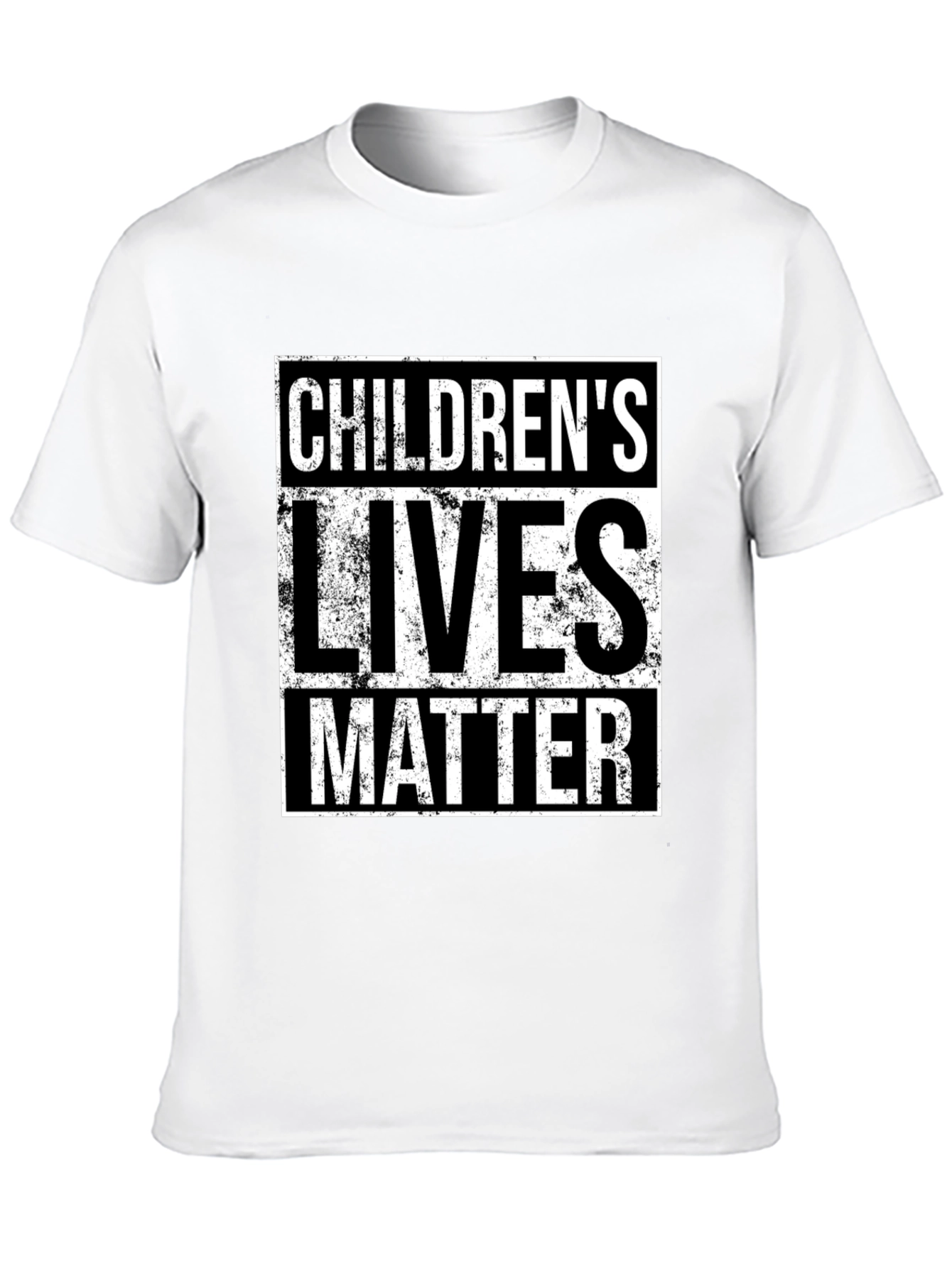 Camiseta Negra: Childrens Lives Matter