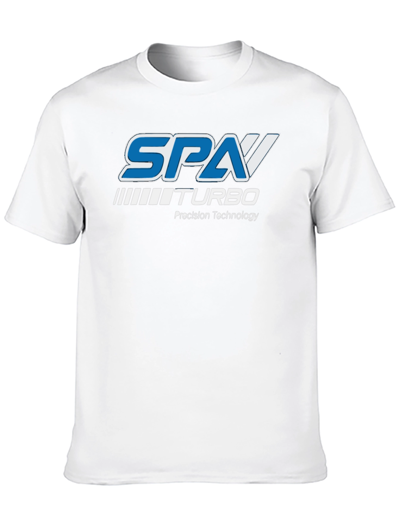 Camiseta Negra SPA Turbo - Tecnología de Precisión