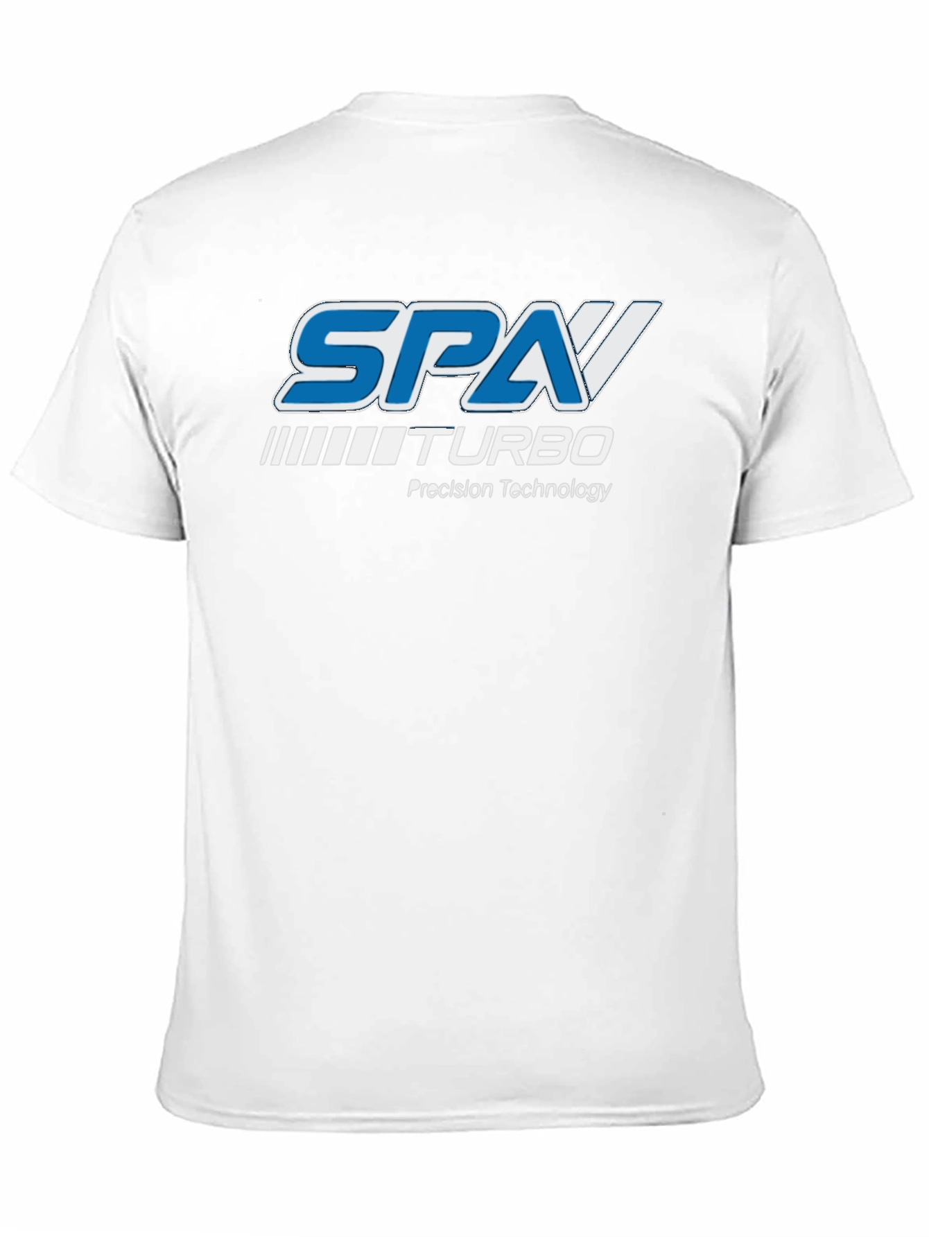 Camiseta Negra SPA Turbo - Tecnología de Precisión