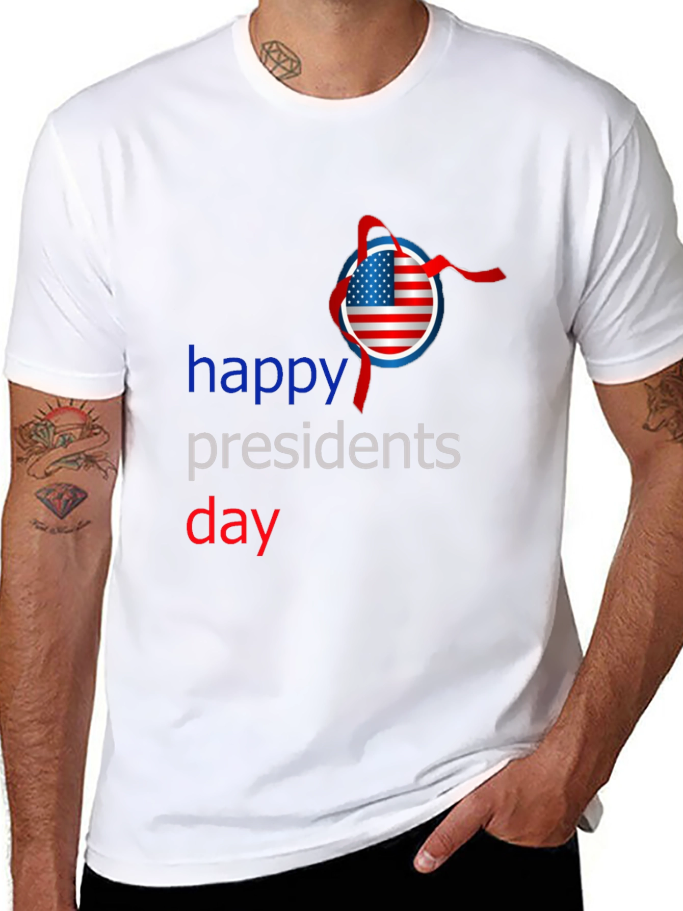 Camiseta Happy Presidents Day