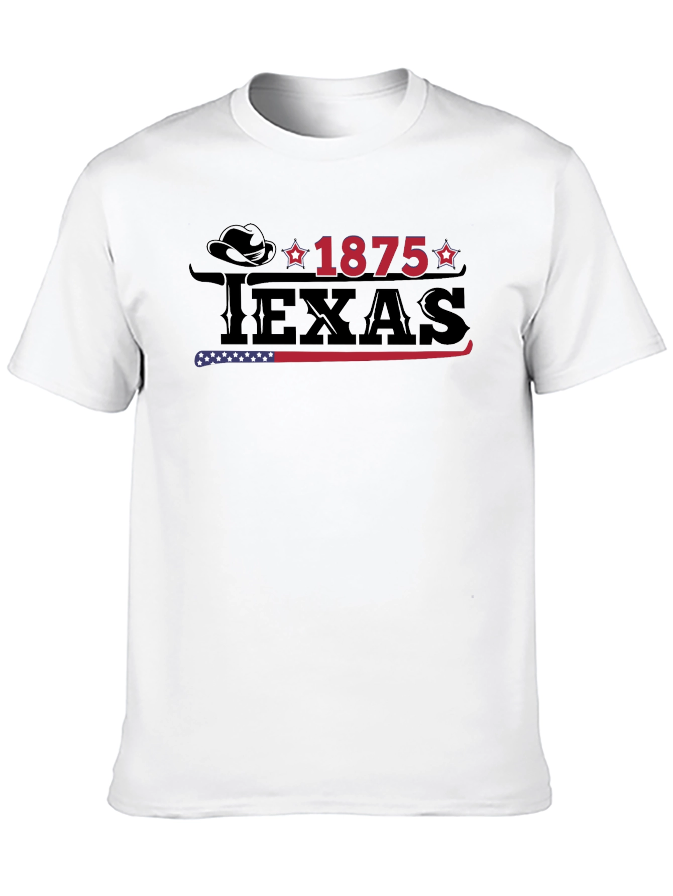 Camiseta Negra Texas 1875