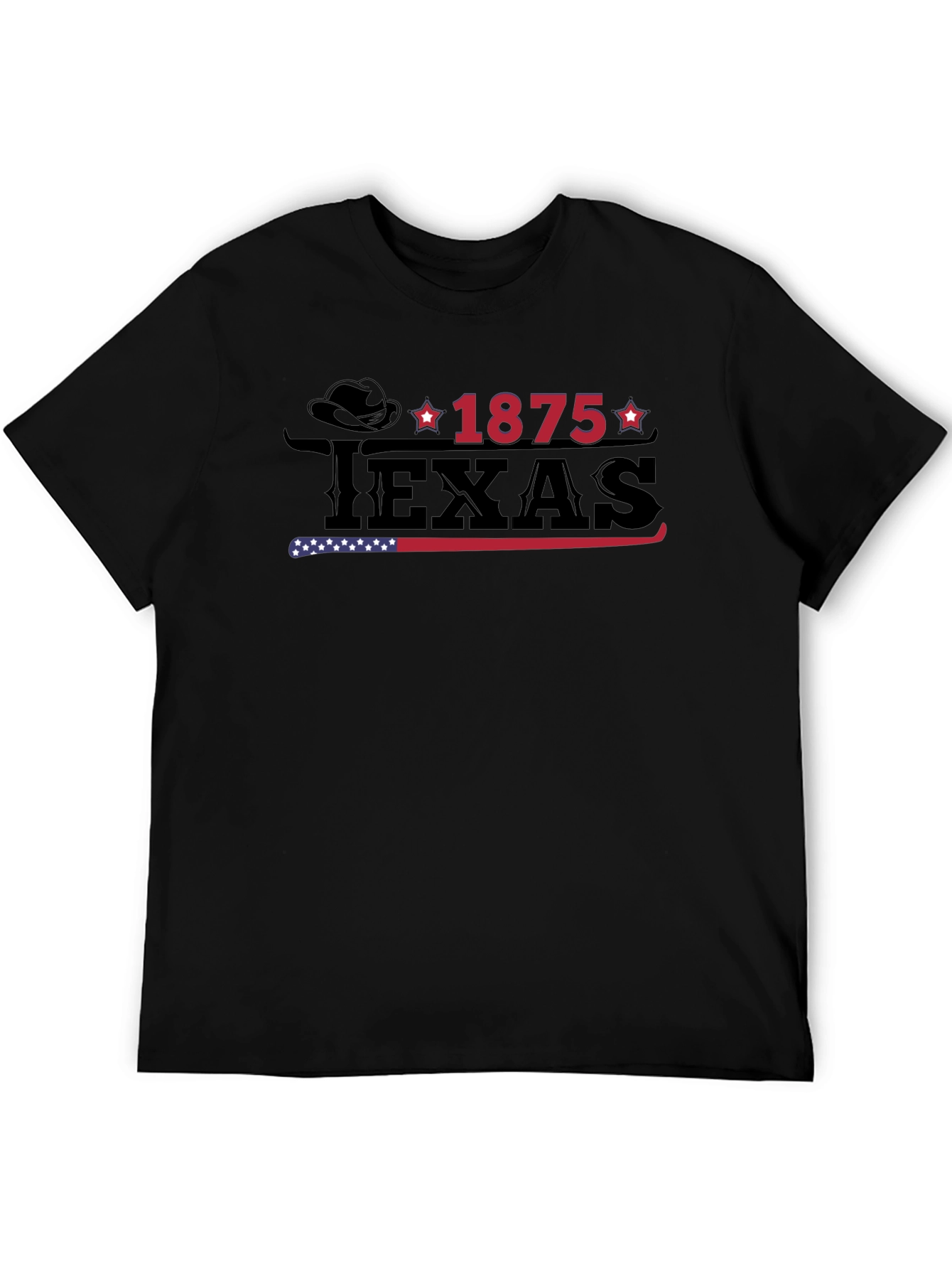 Camiseta Negra Texas 1875