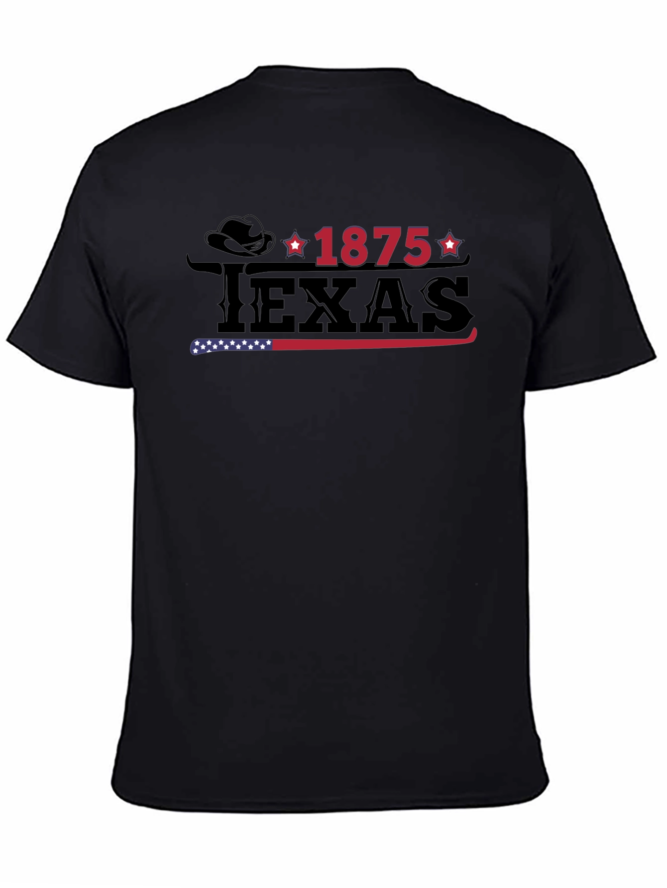 Camiseta Negra Texas 1875