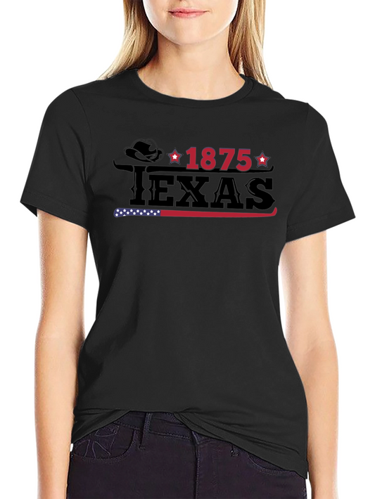 Camiseta Negra Texas 1875