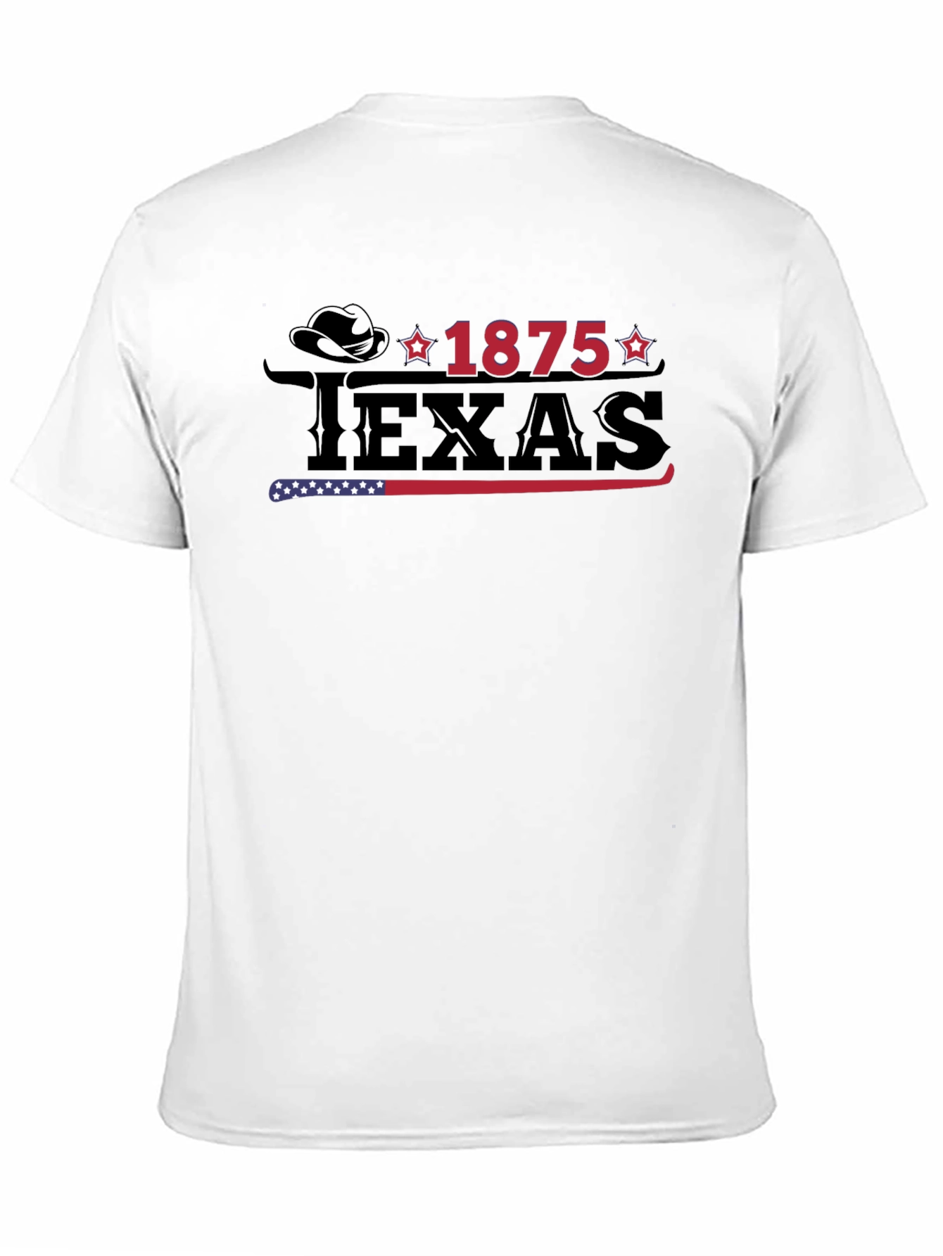 Camiseta Negra Texas 1875