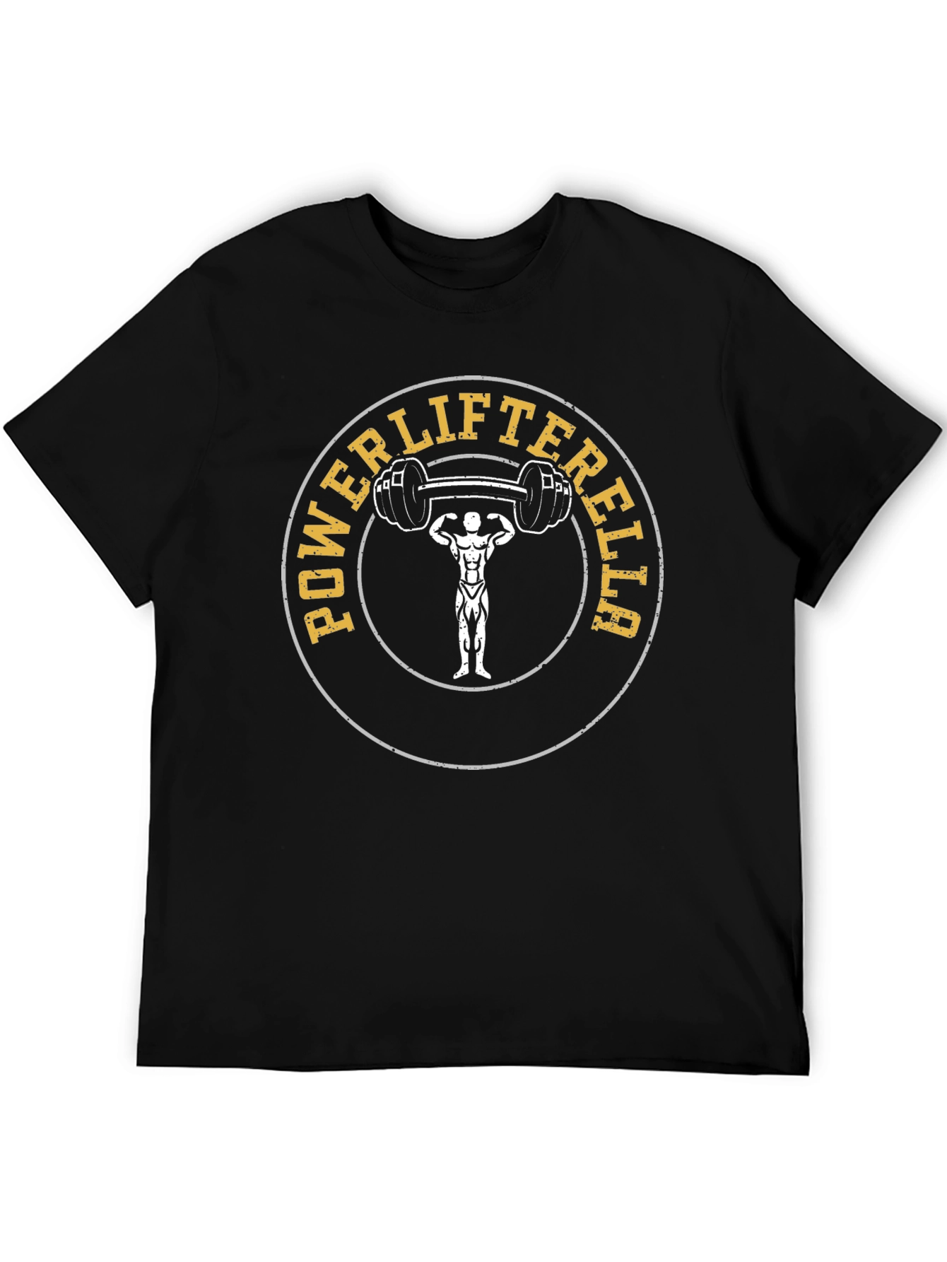 Camiseta Negra Powerlifterella