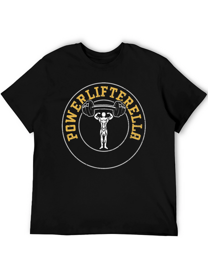 Camiseta Negra Powerlifterella