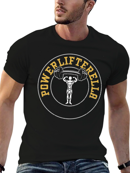 Camiseta Negra Powerlifterella