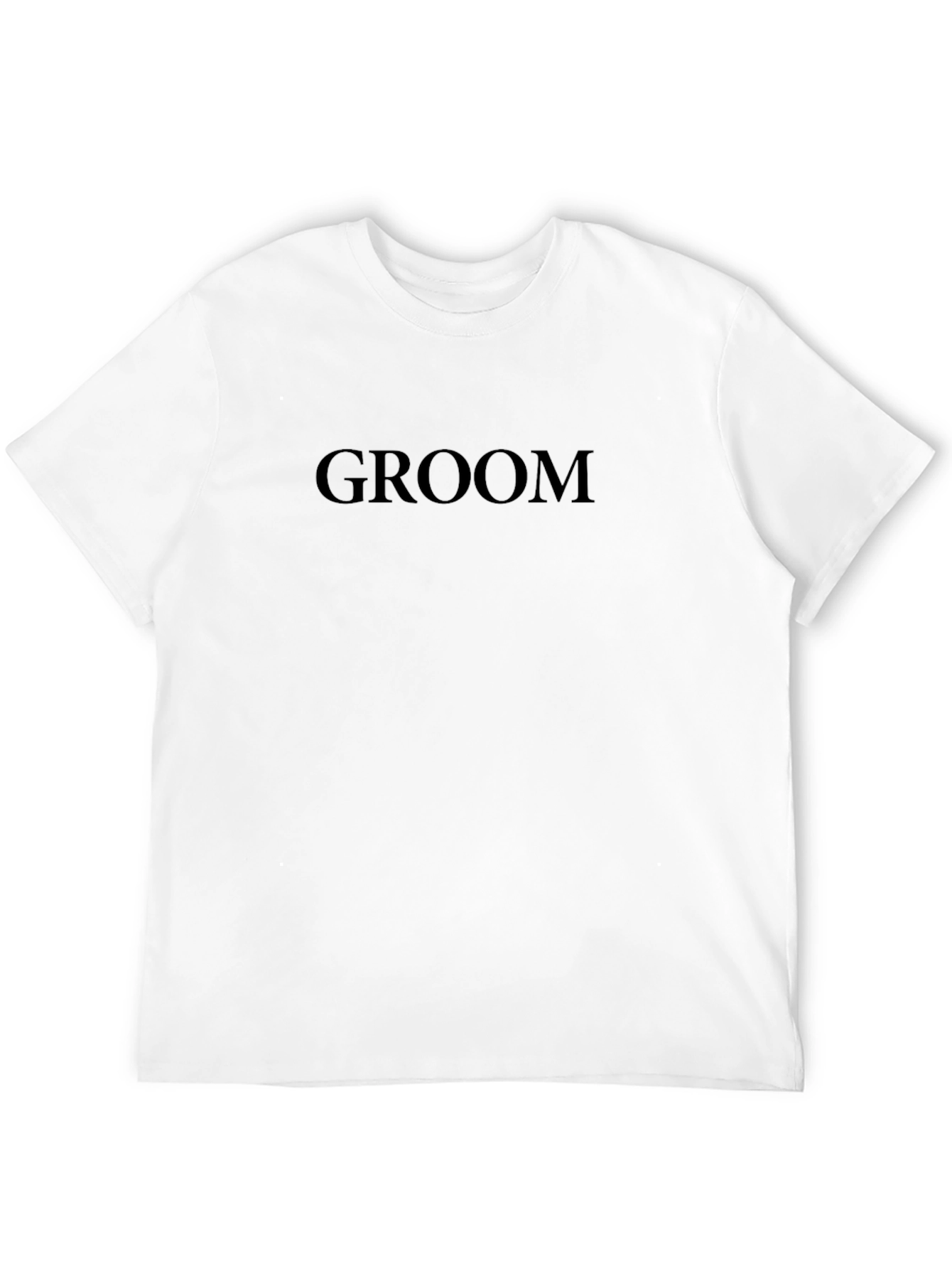 Camiseta Groom para el Novio Moderno