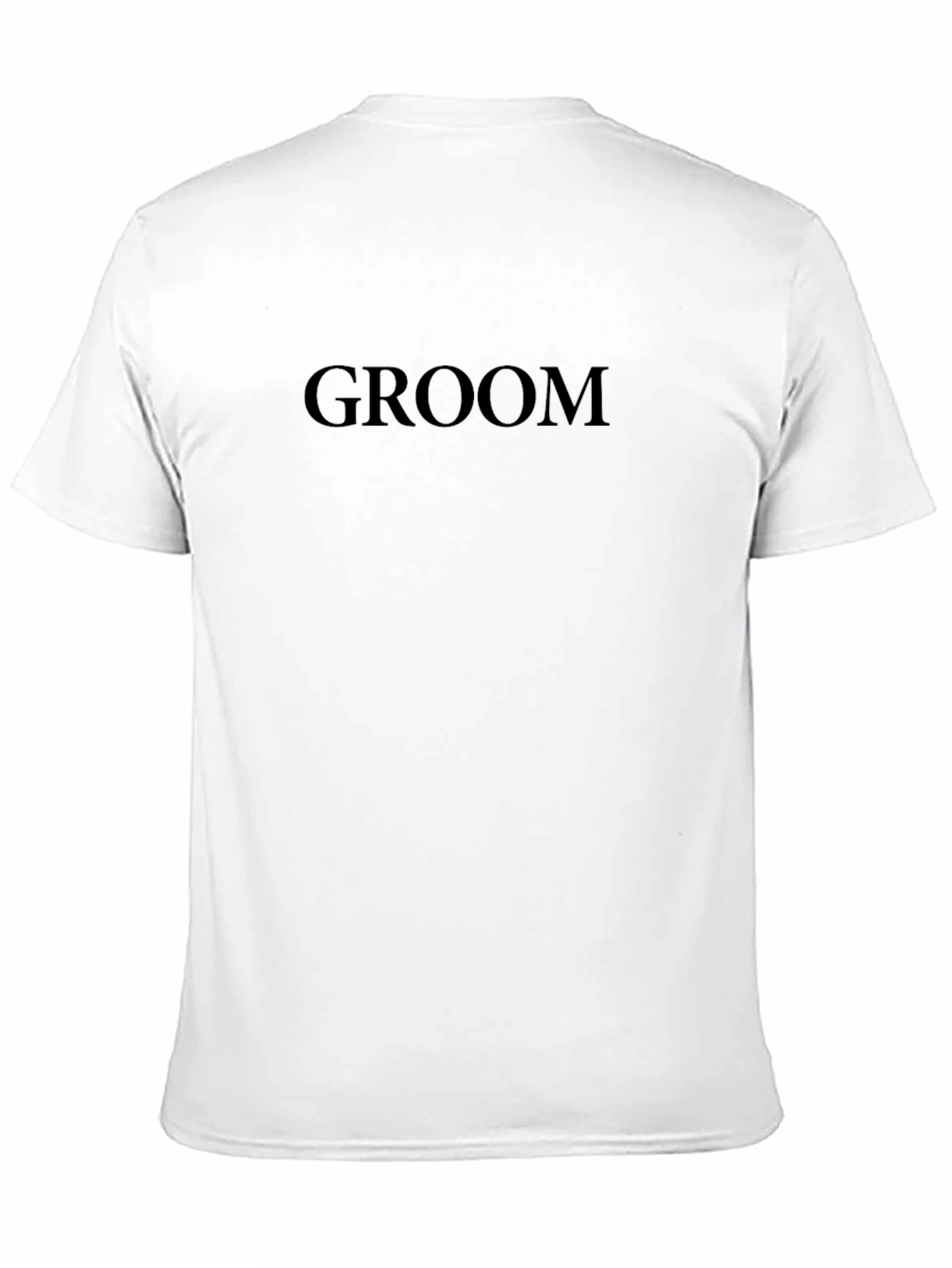 Camiseta Groom para el Novio Moderno