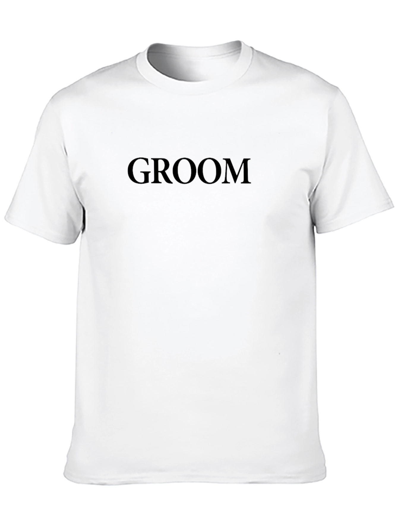 Camiseta Groom para el Novio Moderno