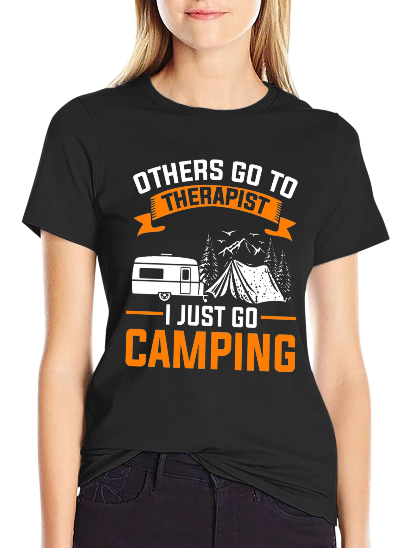 Camiseta Camping Terapia