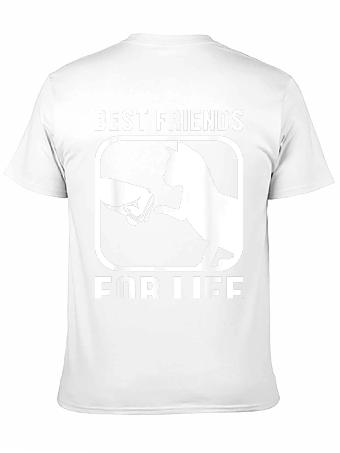 Camiseta Mejores amigos para siempre con gato