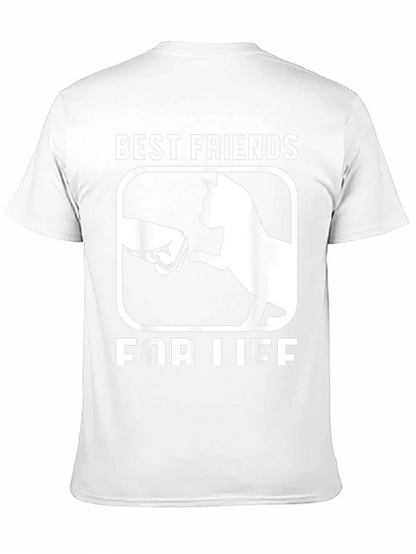Camiseta Mejores amigos para siempre con gato
